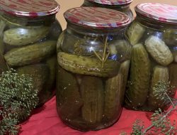 мариновані огірки хрусткі з гірчицею