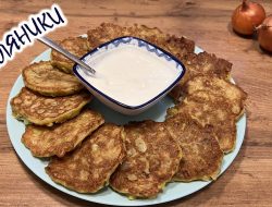 Оладки з цибулі