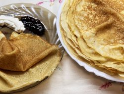 млинці мереживні на кефірі